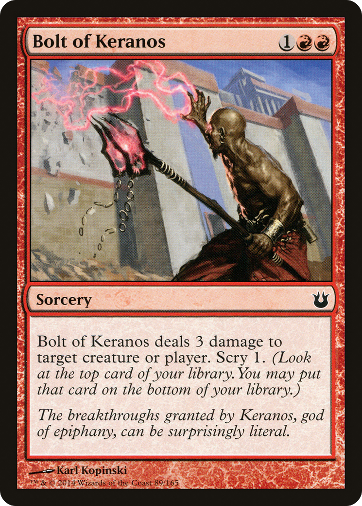 Bolt of Keranos (BNG-089) - Born of the Gods