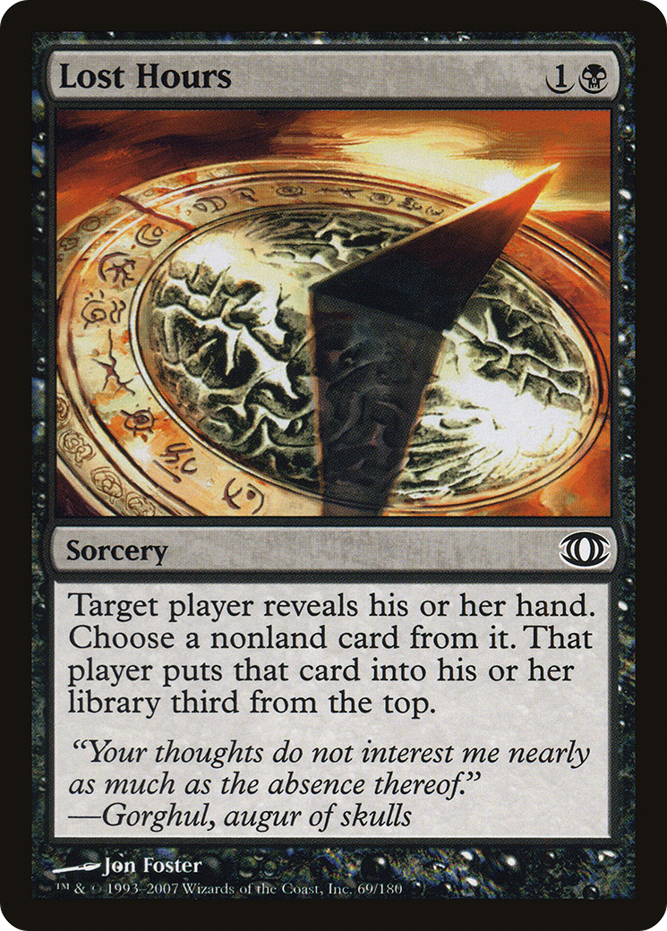 Heures perdues (FUT-069) - Future Sight Foil