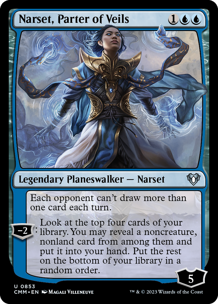 Narset, Parter of Veils (CMM-853) - Commandant Masters