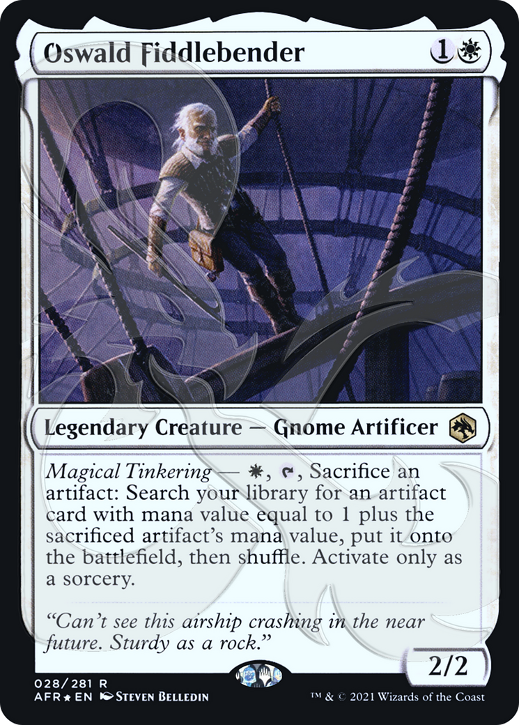 Oswald Fiddlebender (AFR&-028) - Adventures in the Forgotten Realms Promos Foil