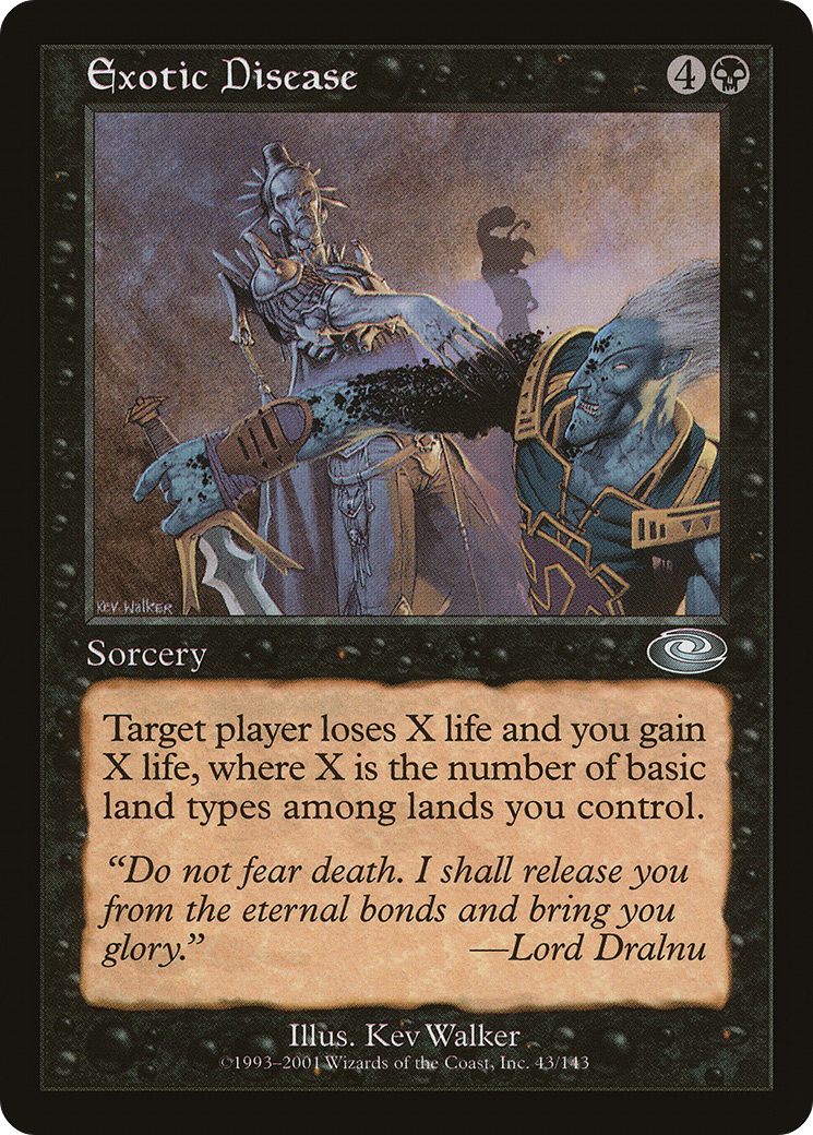 Maladie exotique (PLS-043) - Planeshift Foil