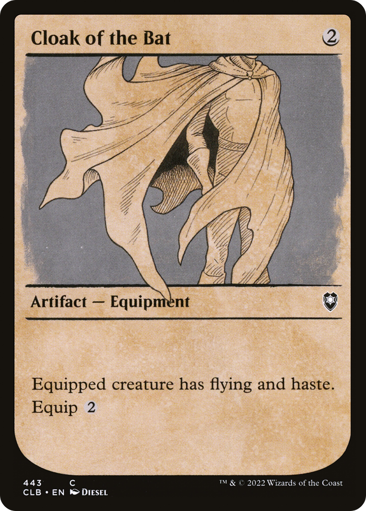 Cape de chauve-souris (CLB-443) - Commander Legends : La Bataille de Baldur's Gate : (Vitrine) Foil