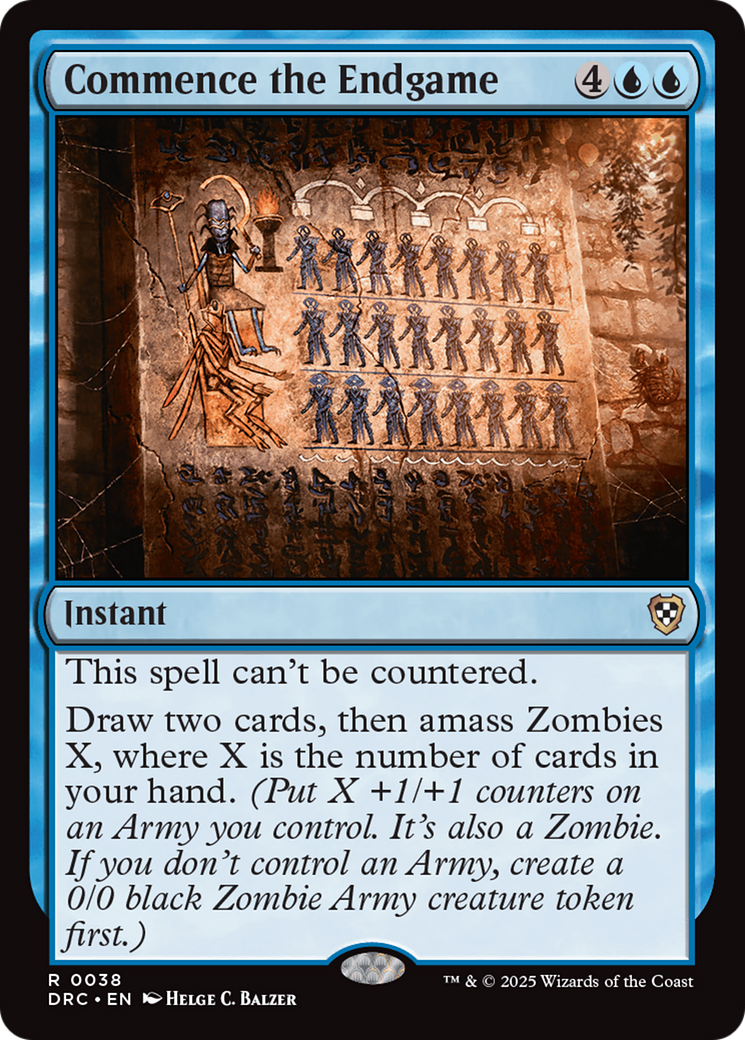 Commencer la phase finale (-038) - Commandant : Aetherdrift