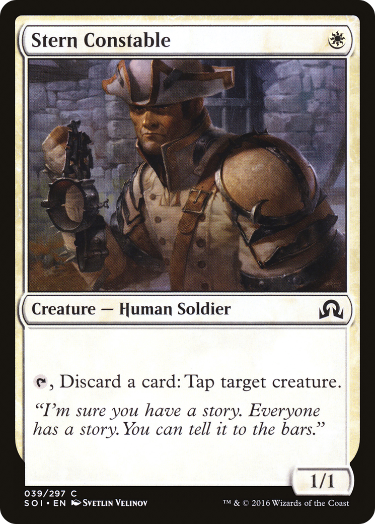 Stern Constable (SOI-039) - Ombres sur Innistrad