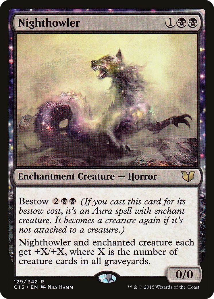 Nighthowler (C15-129) - Commander 2015: (enchantment)