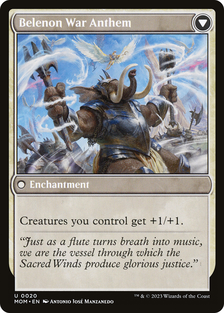 Invasion de Belenon // Hymne de guerre de Belenon (MOM-020) - Marche de la Machine Foil