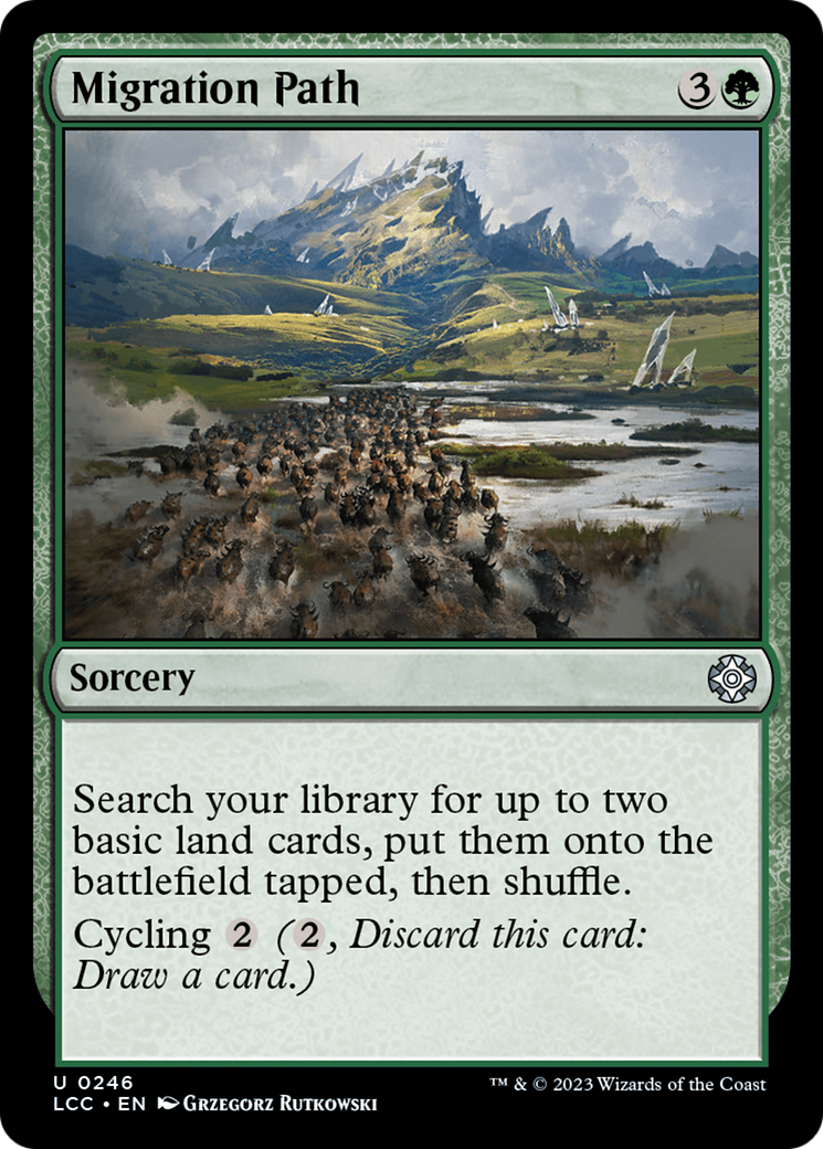 Chemin de migration (LCC-246) - Les cavernes perdues d'Ixalan Commandant