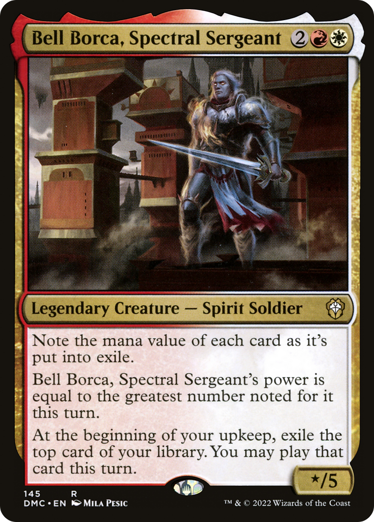 Bell Borca, sergent spectral (DMC-145) - Commandant de Dominaria United