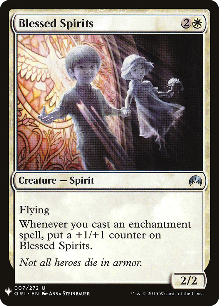 Blessed Spirits (LIST-007) - The List