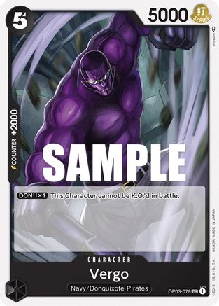 Vergo (OP03-079) - Piliers de force