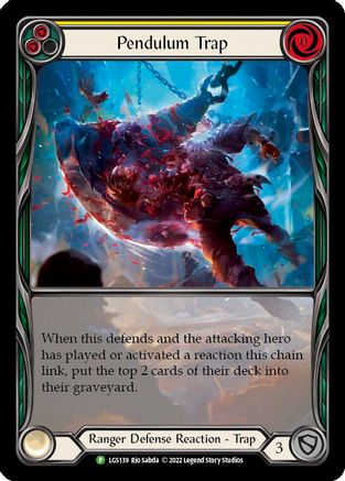 Pendulum Trap - LGS139 (LGS139) - Flesh and Blood: Promo Cards Rainbow Foil