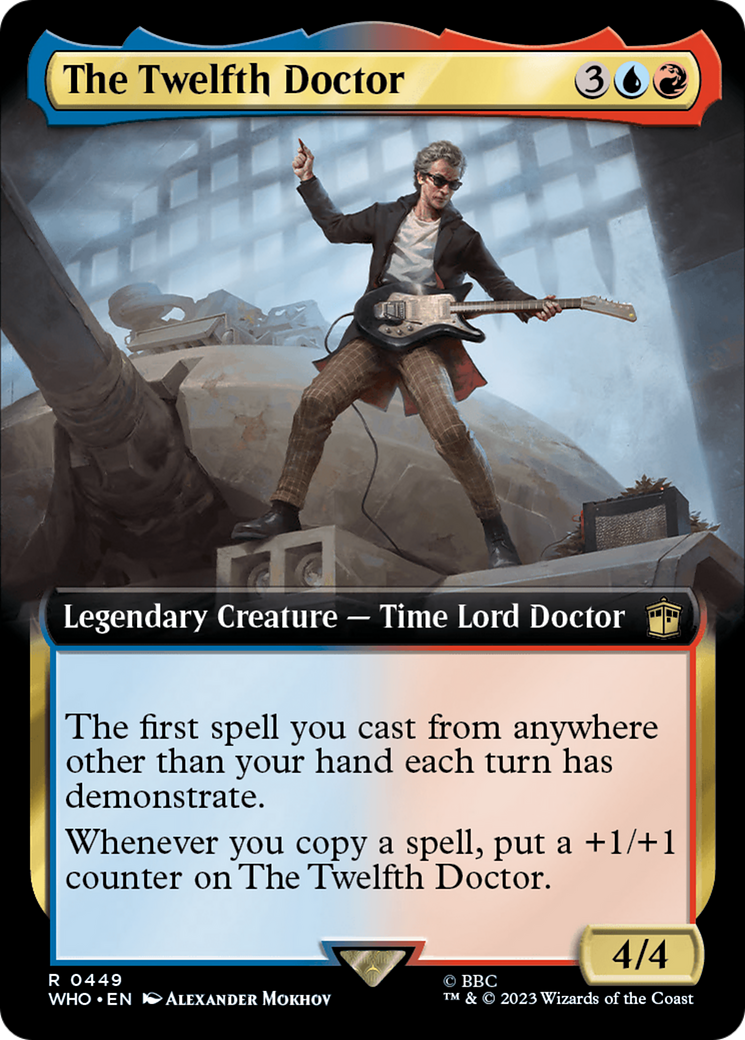 Le Douzième Docteur (WHO-449) - Doctor Who : (Extended Art) Foil