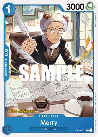 Joyeux (OP03-052) - Cartes de pré-lancement Pillars of Strength