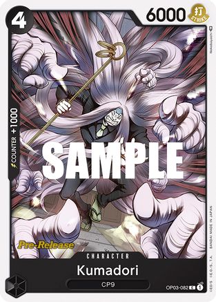 Kumadori (OP03-082) - Cartes de pré-version Pillars of Strength