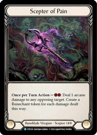 Scepter of Pain (DTD210) - Dusk till Dawn Cold Foil