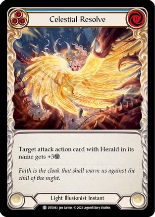 Résolution céleste (bleu) (DTD043) - Du crépuscule à l'aube