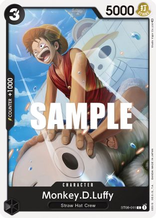 Monkey.D.Luffy (011) (ST08-011) - Deck de démarrage 8 : Monkey.D.Luffy