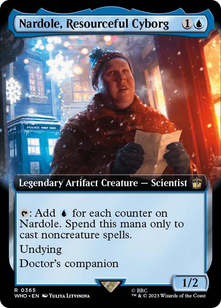 Nardole, Resourceful Cyborg (Extended Art) (WHO-365) - Doctor Who: (Extended Art)