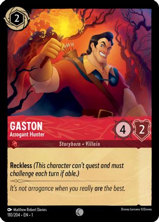 Gaston - Chasseur Arrogant (110/204) - Le Premier Chapitre