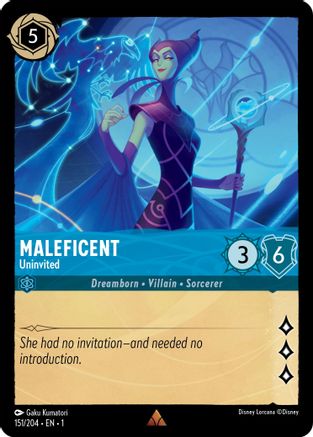 Maléfique - L'Intruse (151/204) - Le premier chapitre, Cold Foil