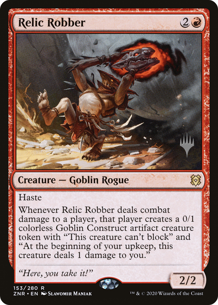 Voleur de reliques (PPZNR-153P) - Promotions Zendikar Rising