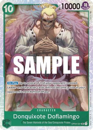 Don Quichotte Doflamingo (031) (OP04-031) - Royaumes d'Intrigue Foil