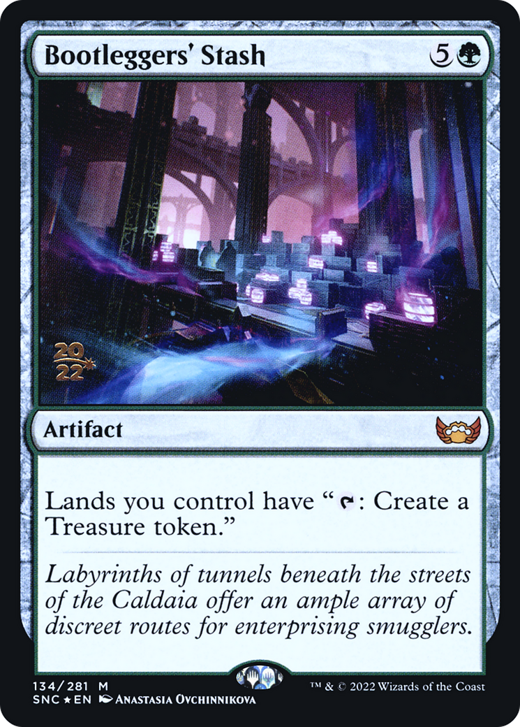 Bootleggers' Stash (PRE-134) - Streets of New Capenna Promos Foil