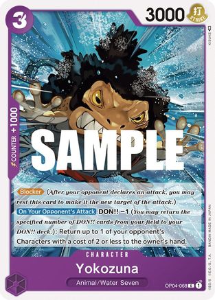 Yokozuna (OP04-068) - Royaumes d'intrigue