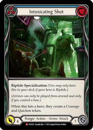 Intoxicating Shot (EVO241) - Bright Lights Rainbow Foil