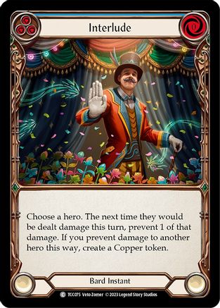 Interlude (Bleu) (TCC075) - Tour de table : TCCxLSS