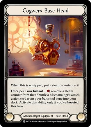 Tête de base Cogwerx (EVO014) - Lumières vives