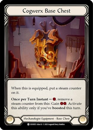 Coffre de base Cogwerx (EVO015) - Lumières vives