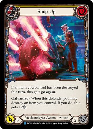 Soup Up (Jaune) (EVO112) - Lumières vives