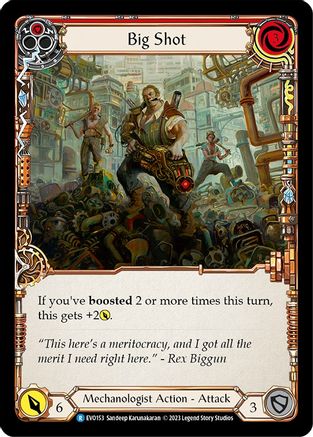 Big Shot (EVO153) - Feuille arc-en-ciel Bright Lights