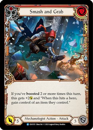 Smash and Grab (EVO155) - Feuille arc-en-ciel à lumières vives