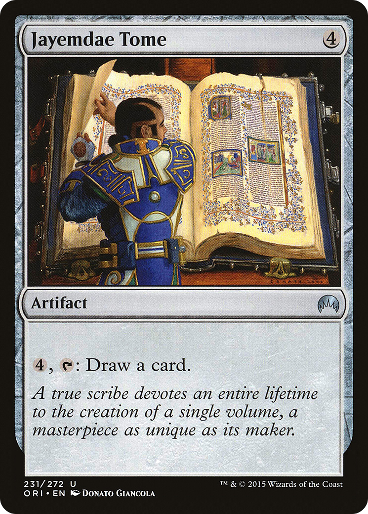Jayemdae Tome (ORI-231) - Magic Origins Foil