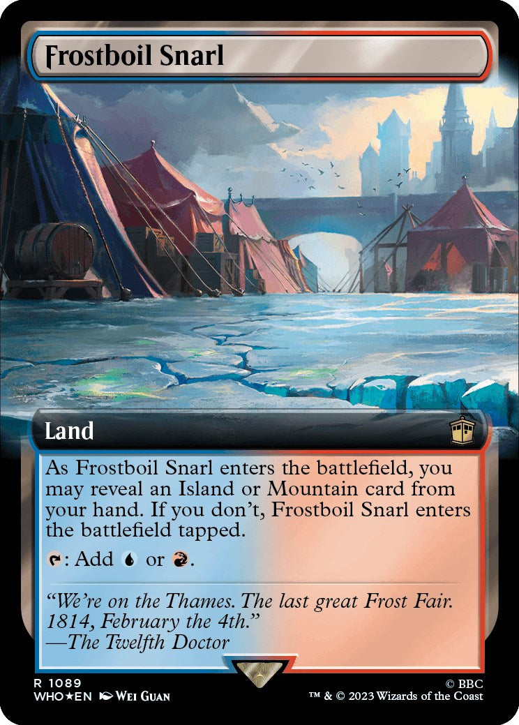 Frostboil Snarl (Extended Art) (Surge Foil)