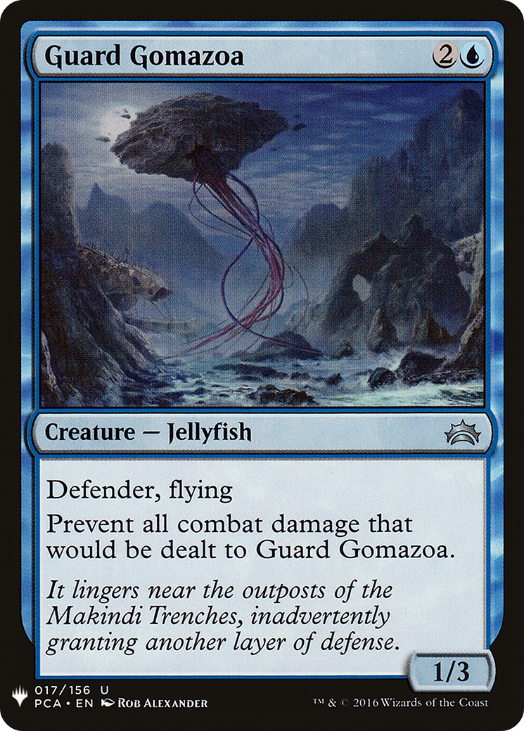 Garde Gomazoa (PLST-PCA-17) - La Liste