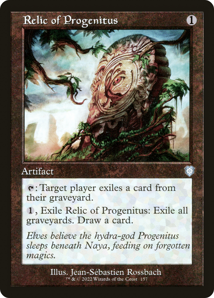 Relic of Progenitus (Retro Frame) (BRC-157) - The Brothers' War Commander