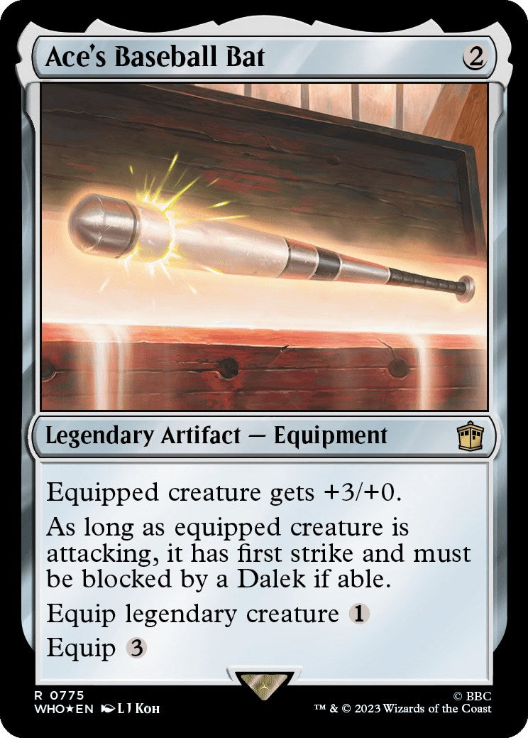 Ace's Baseball Bat (Surge Foil)