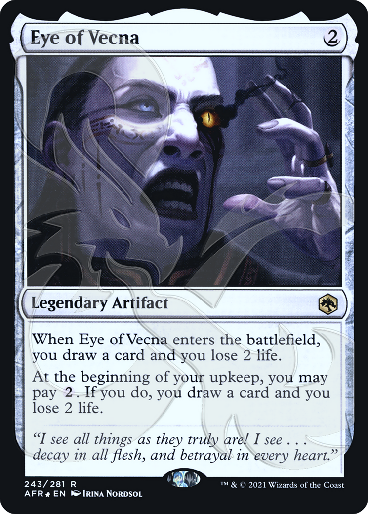 Eye of Vecna (AFR&-243) - Adventures in the Forgotten Realms Promos Foil