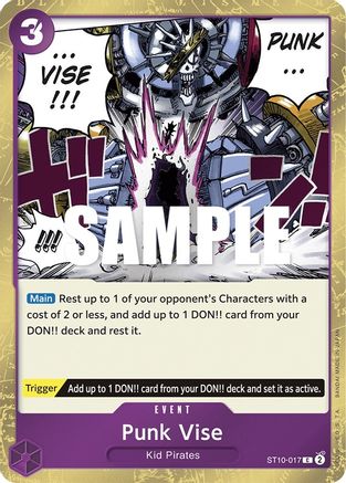 Punk Vise (ST10-017) - Ultra Deck : Les Trois Capitaines