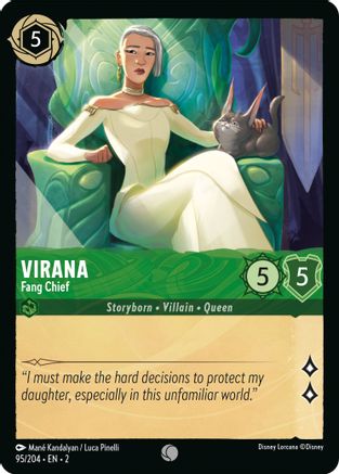 Virana - Fang Chief (95/204) - L'Ascension des Floodborn Cold Foil