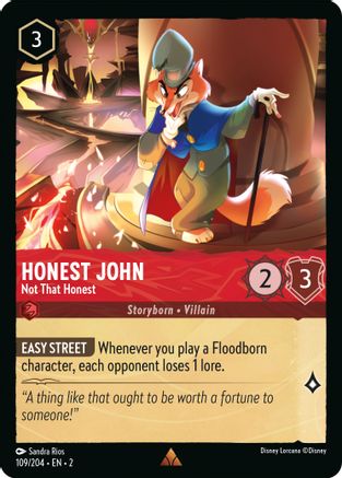 Honest John - Not That Honest (109/204) - L'Ascension du Floodborn Cold Foil
