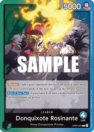 Don Quichotte Rossinante (022) (OP05-022) - L'Éveil de la Nouvelle Ère