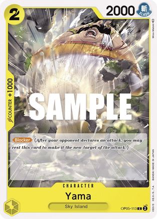 Yama (OP05-113) - L'Éveil de la Nouvelle Ère