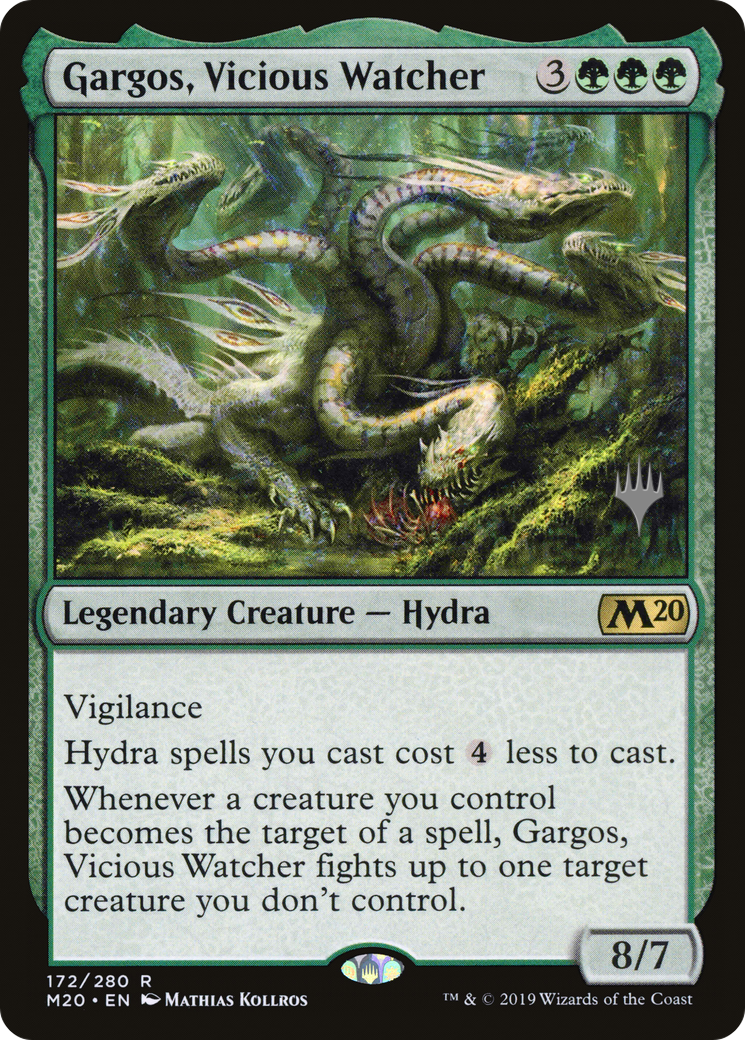 Gargos, Vicious Watcher (PPM20-172) - Core Set 2020 Promos