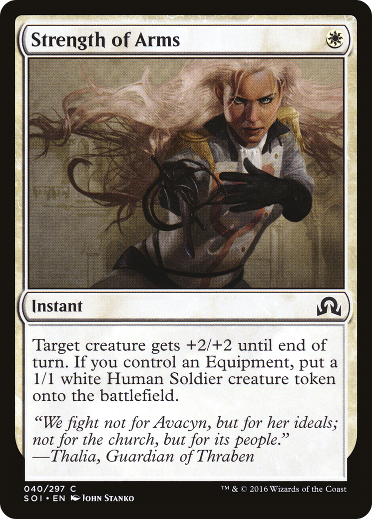 La Force des Armes (SOI-040) - Ombres sur Innistrad