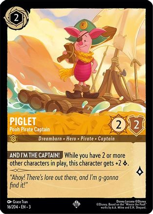 Porcinet - Winnie l'ourson, capitaine pirate (16/204) - Dans les Inklands