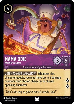 Mama Odie - La Voix de la Sagesse (52/204) - Dans les Inklands Cold Foil